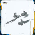Warhammer 40K Adeptus Custodes Allarus Custodians Guardian Spear/Axe C - Bits (Bitz)