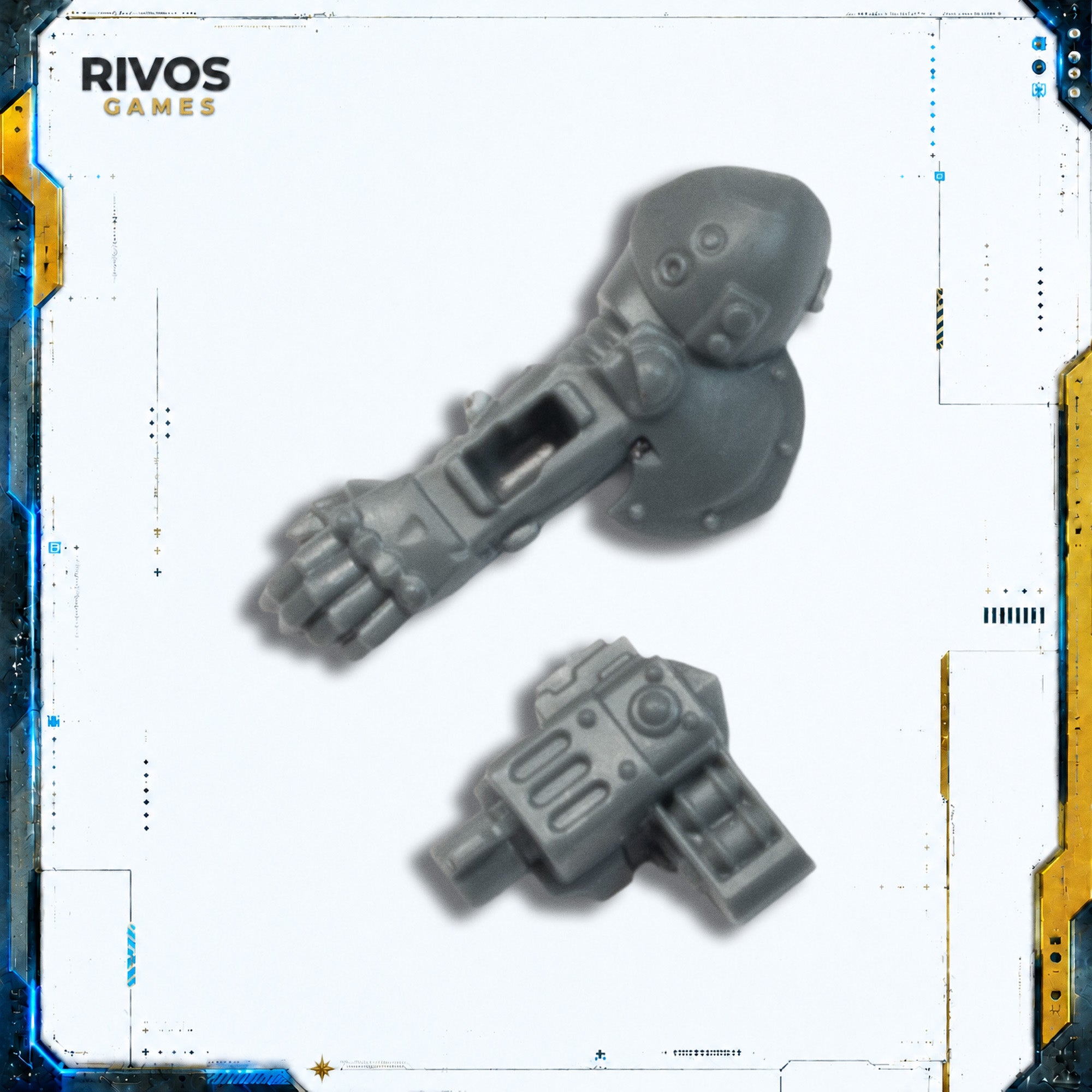 Warhammer 40K Adeptus Custodes Allarus Custodians Grenade Launcher A - Bits (Bitz)