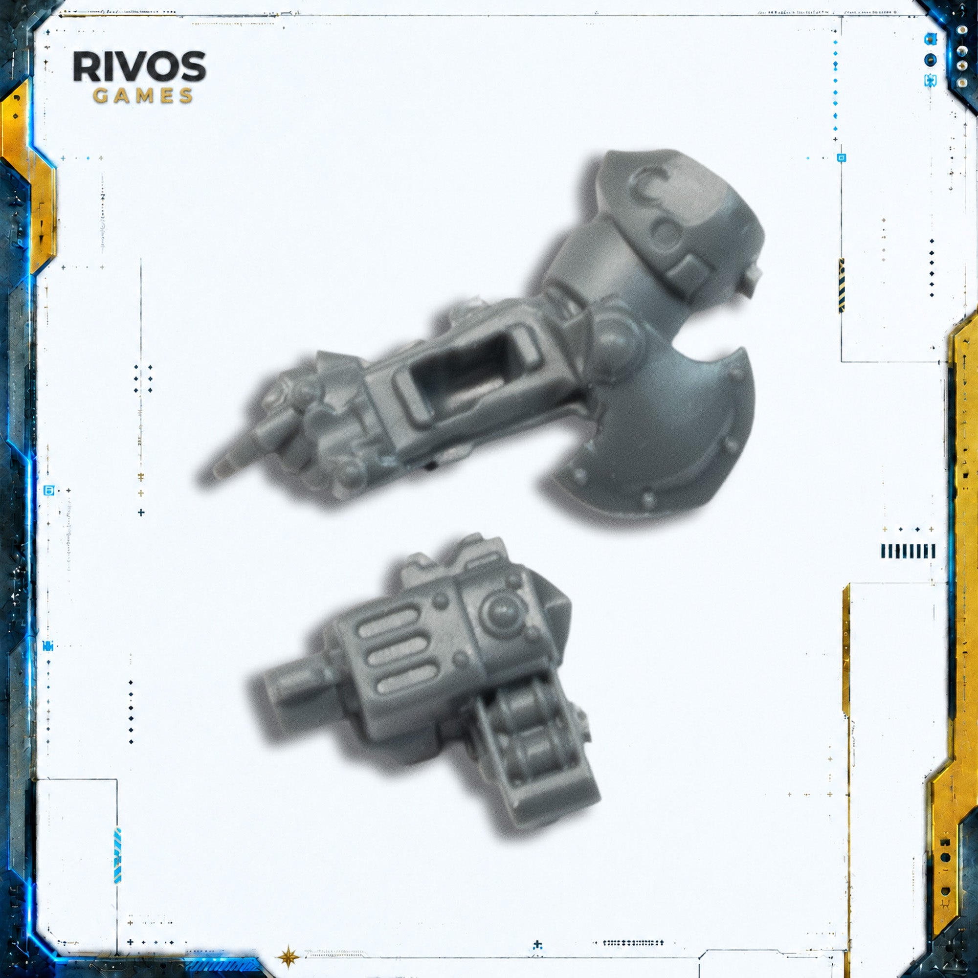Warhammer 40K Adeptus Custodes Allarus Custodians Grenade Launcher B - Bits (Bitz)