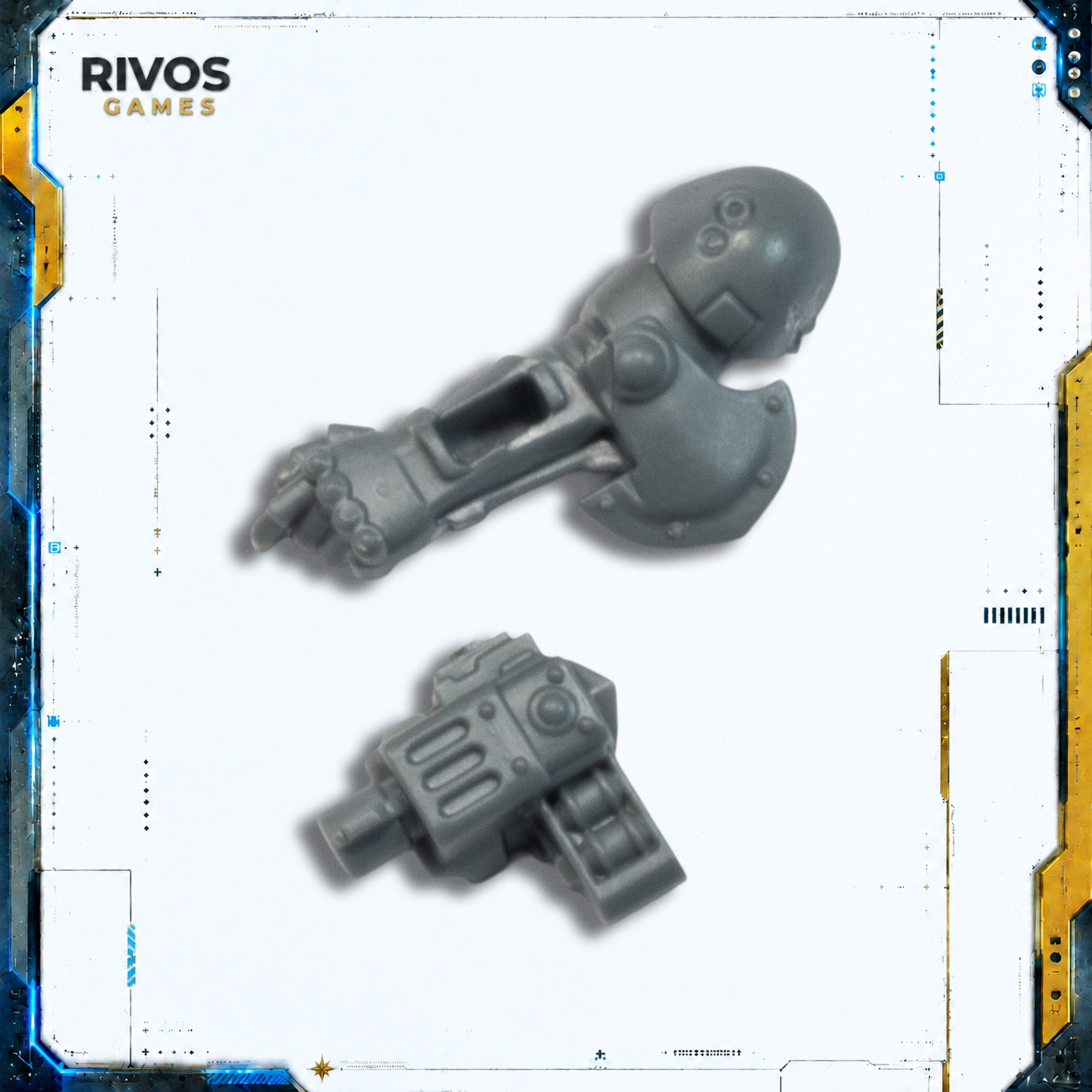 Warhammer 40K Adeptus Custodes Allarus Custodians Grenade Launcher C - Bits (Bitz)