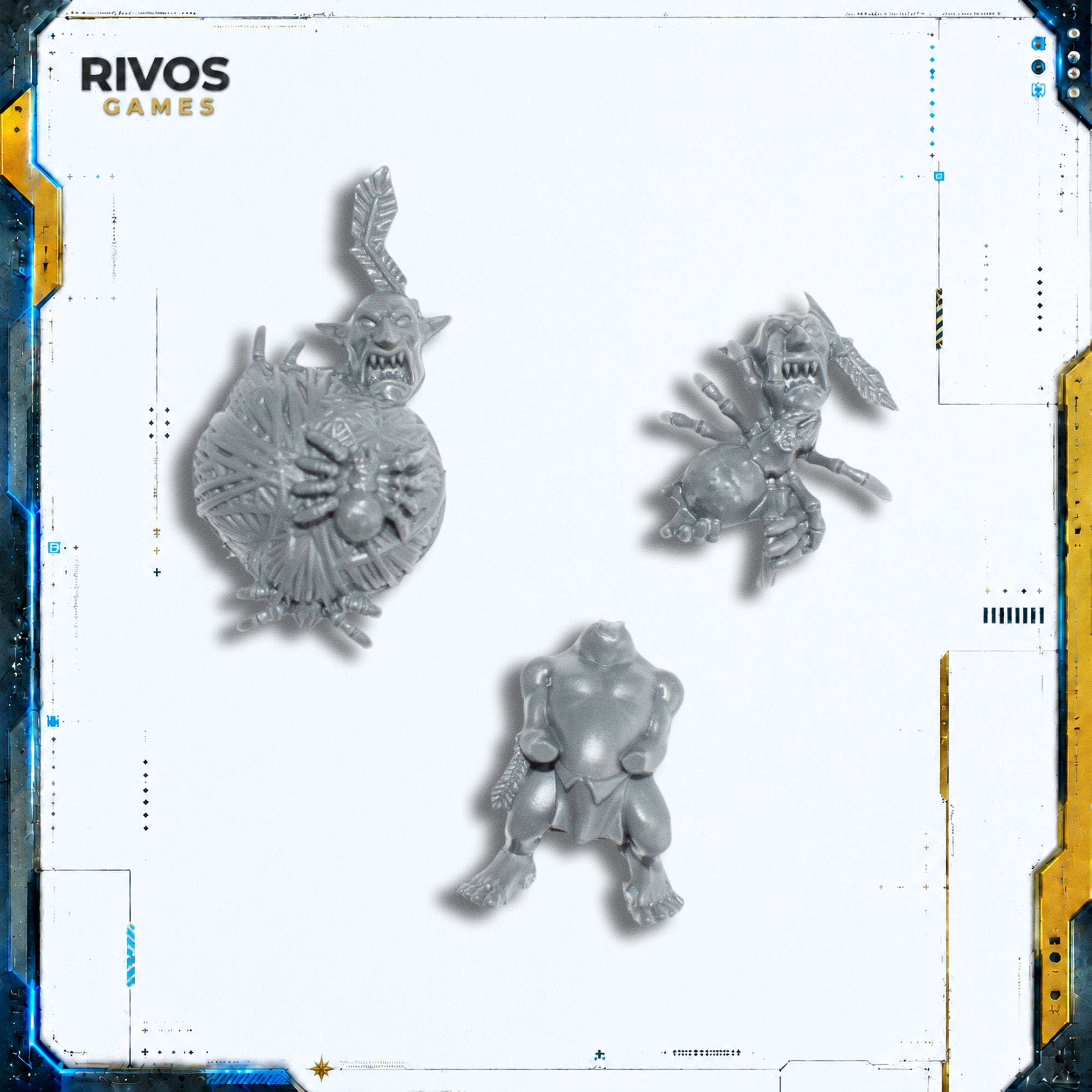 Warhammer Gloomspite Gitz Arachnarok Spider Grot H - Bits (Bitz)