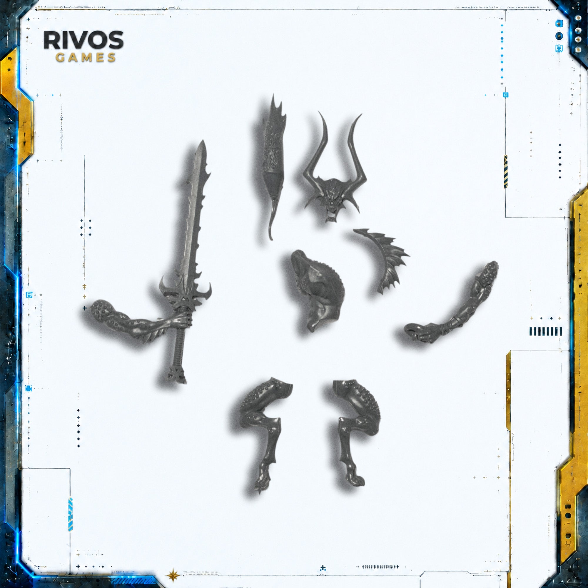 Warhammer Daemons of Khorne Bloodcrushers Bloodletter B - Bits (Bitz)