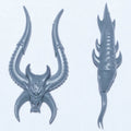 Warhammer Daemons of Khorne Bloodcrushers Bloodhunter Head Bits Bitz