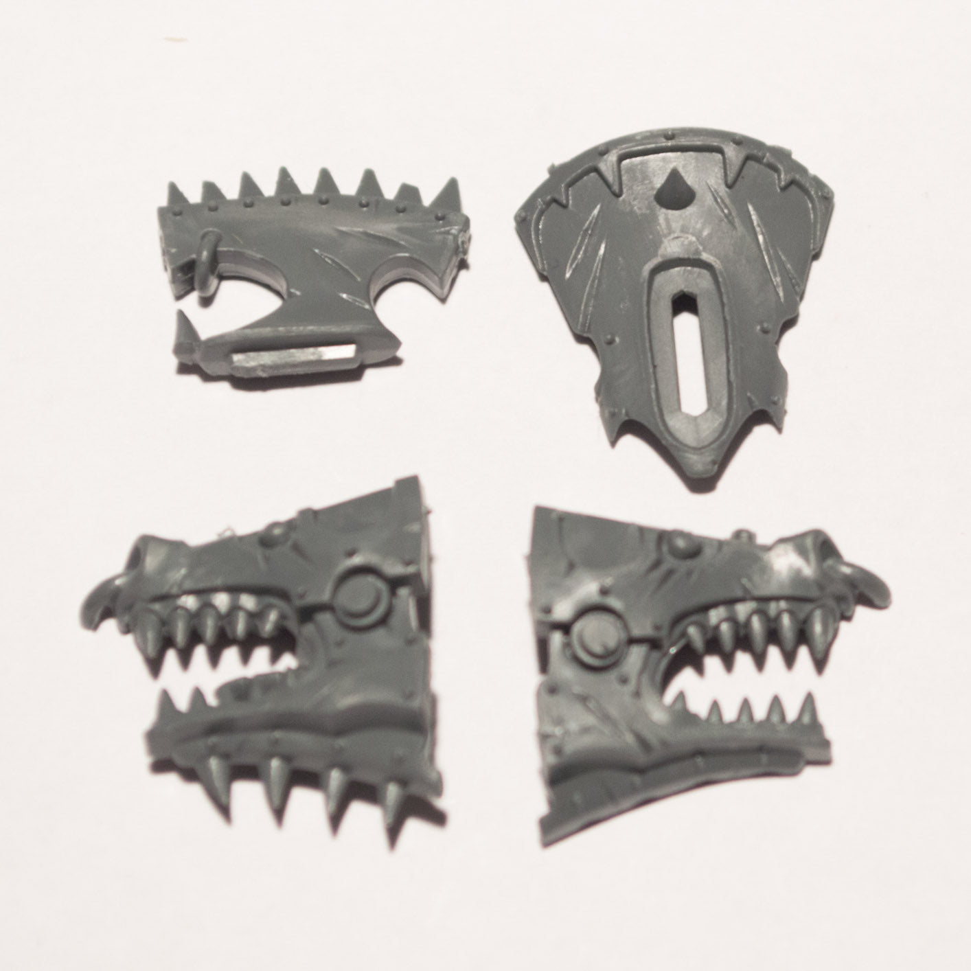Daemons of Khorne Bloodcrushers Head A - Age of Sigmar - Authentic Sprue