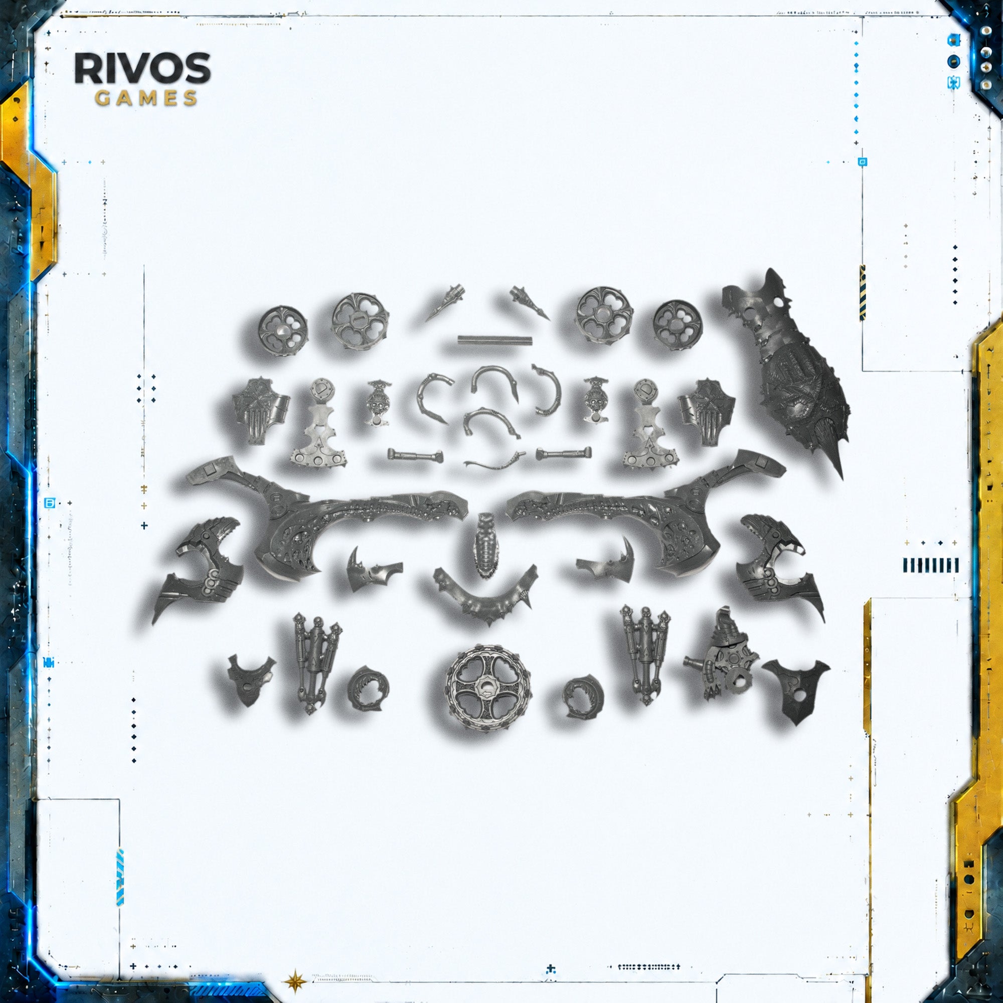 Warhammer Daemons of Khorne Skull Cannon Chasis - Bits (Bitz)