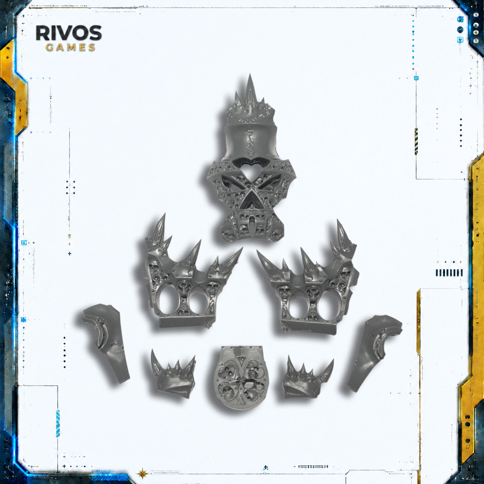Warhammer Daemons of Khorne Skull Cannon Blood Throne - Bits (Bitz)
