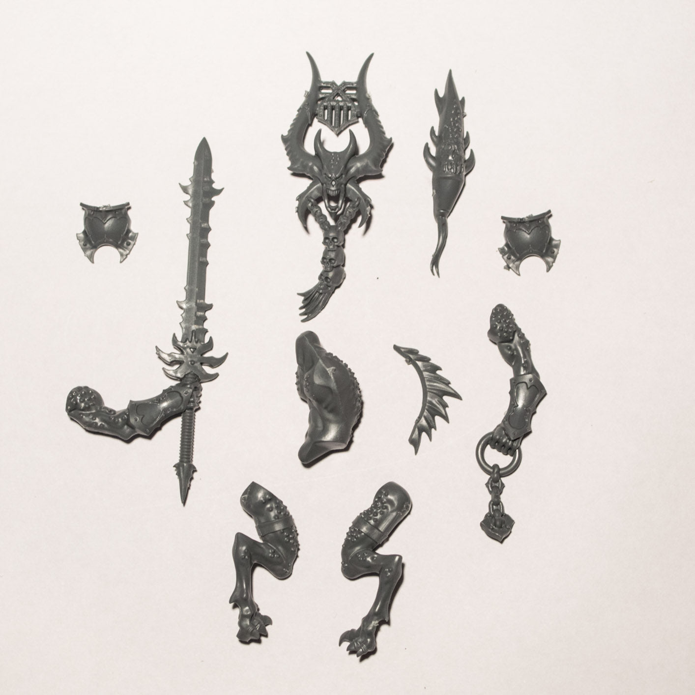 Daemons of Khorne Skull Cannon Herald of Khorne - Age of Sigmar - Authentic Sprue