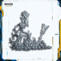 Warhammer Daemons of Khorne Bloodthirster Flying Base - Bits (Bitz)