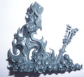Warhammer Daemons of Khorne Bloodthirster Flying Base Bits Bitz