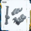 Warhammer Daemons of Khorne Bloodthirster Axe Handle - Bits (Bitz)
