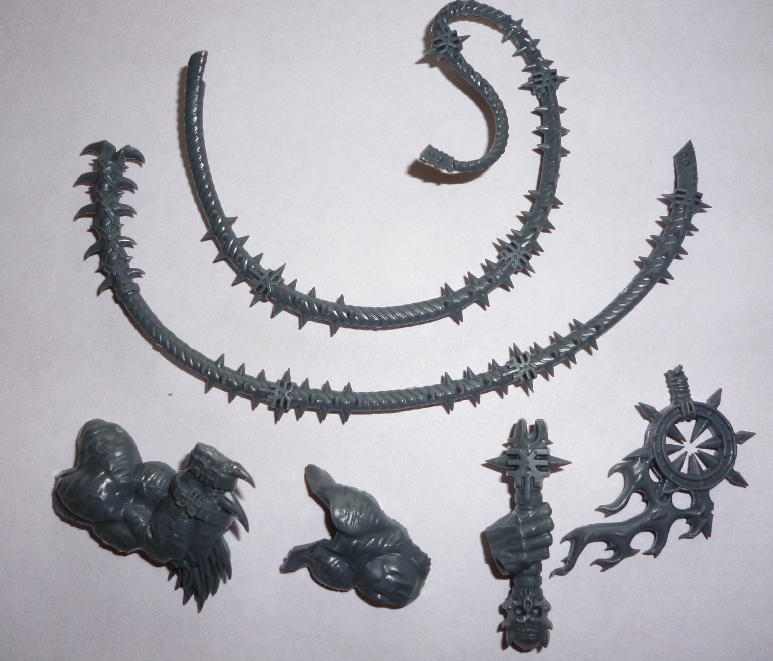 Daemons of Khorne Bloodthirster Whip - Age of Sigmar - Conversion Part