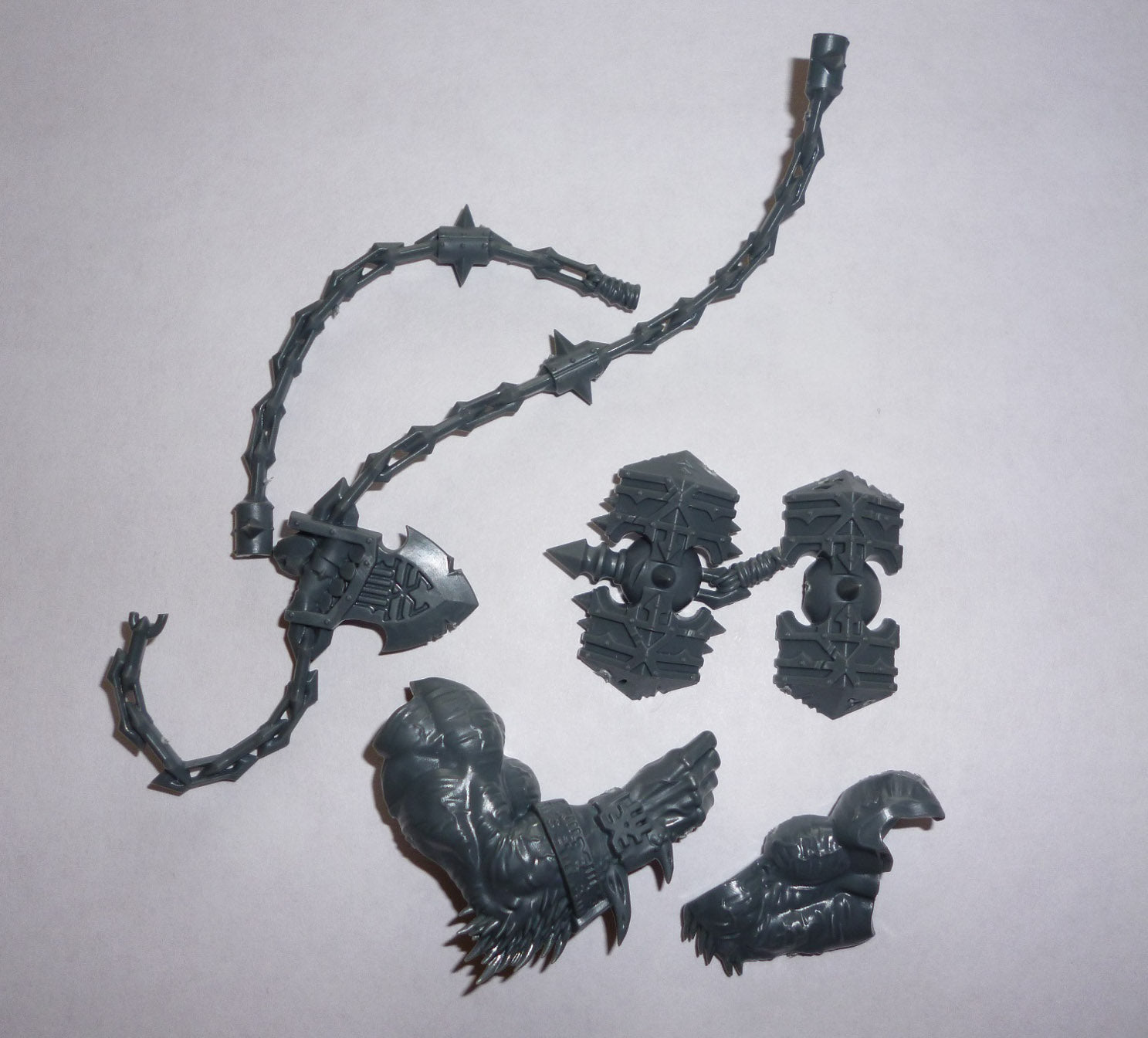 Daemons of Khorne Bloodthirster Flail - Age of Sigmar - Authentic Sprue