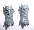 Daemons of Khorne Bloodthirster Wrist Guard x 2 - Age of Sigmar - Spare Part