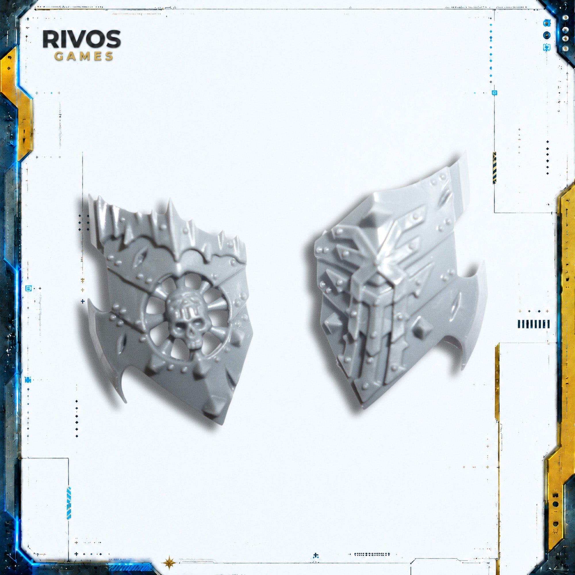 Warhammer Daemons of Khorne Bloodthirster Thigh Armour - Bits (Bitz)