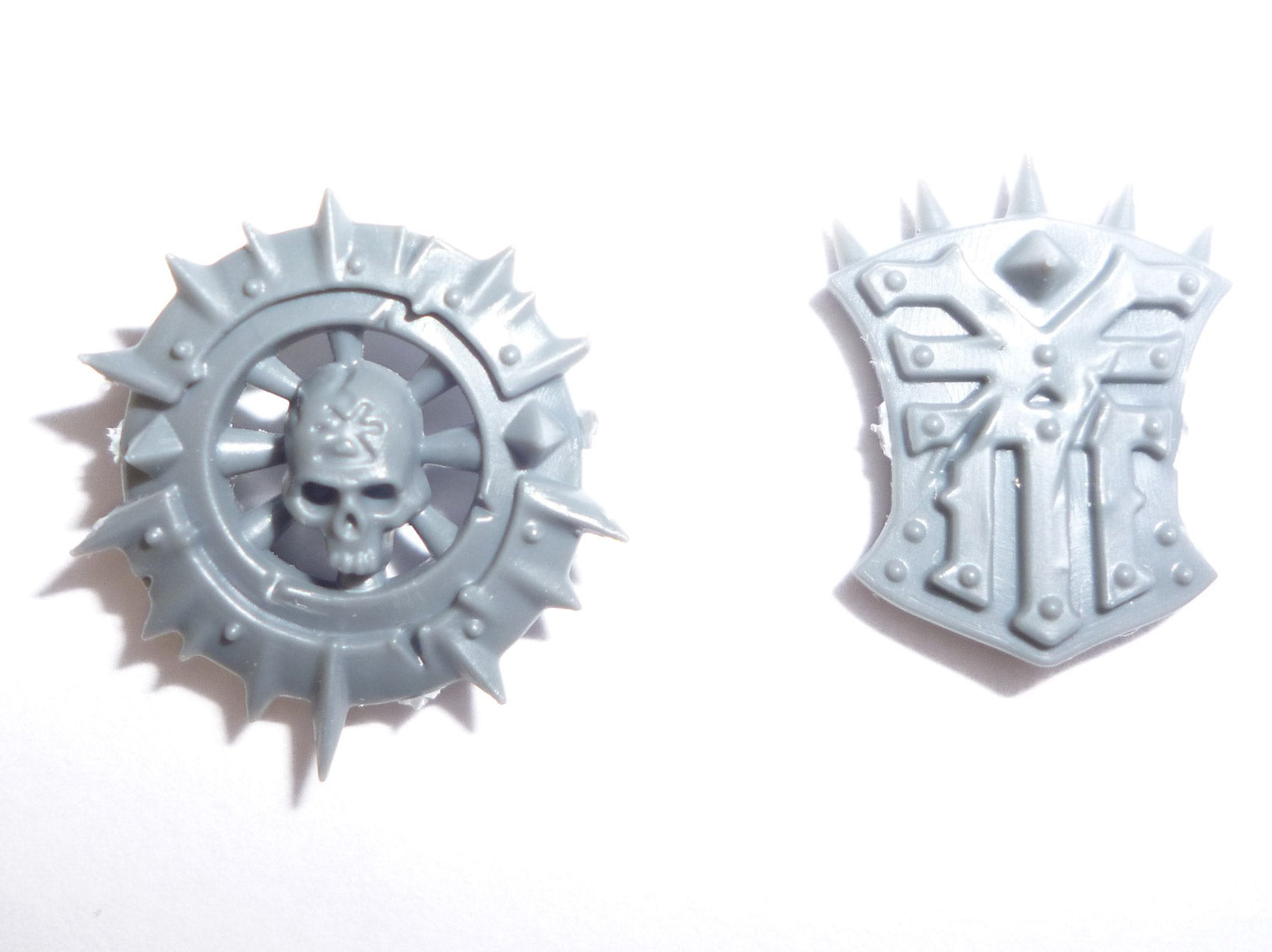 Daemons of Khorne Bloodthirster Chest Shield x 2 - Age of Sigmar - Kitbash Bit