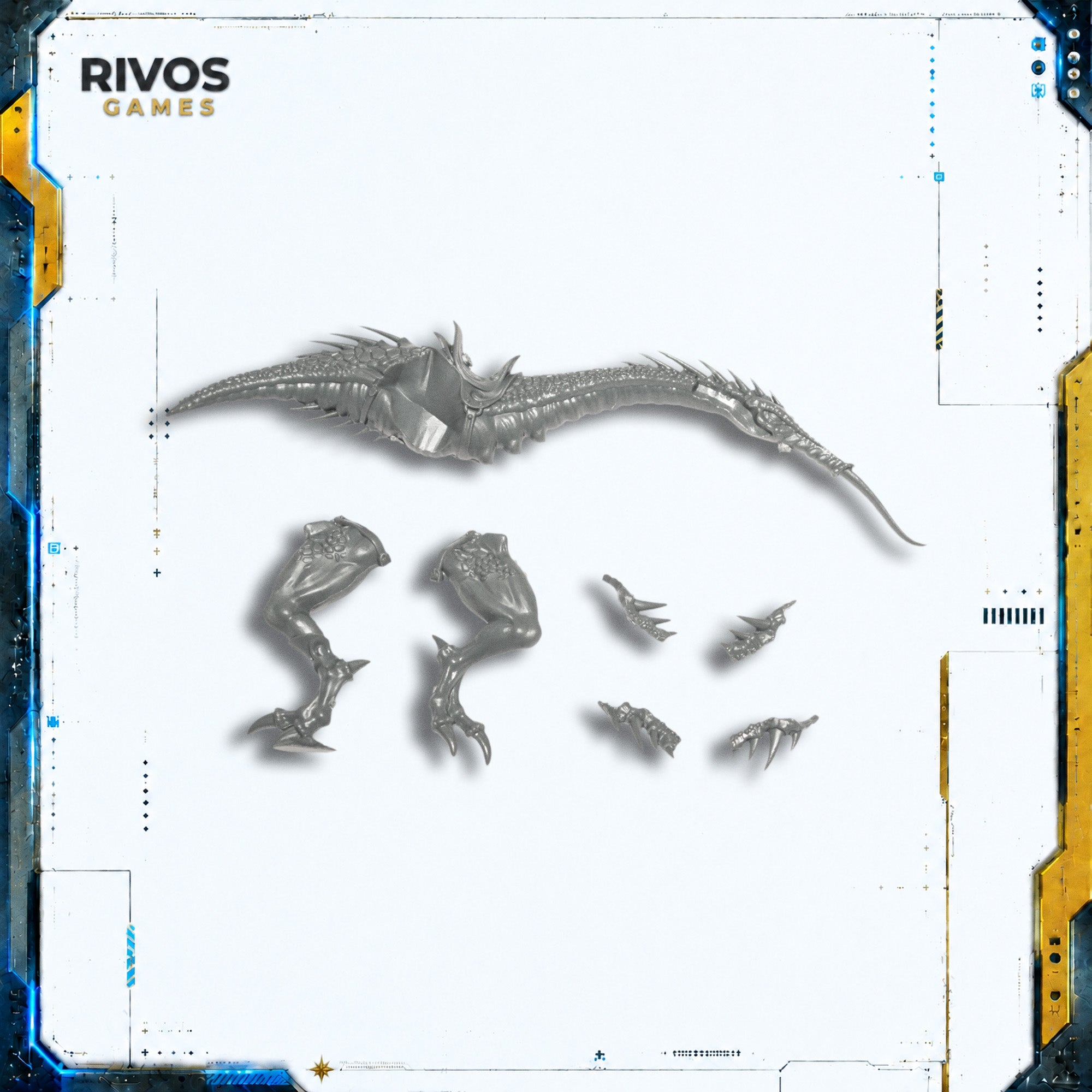 Warhammer Daemons of Slaanesh Seekers of Slaanesh Steed E - Bits (Bitz)