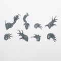 Warhammer Daemons of Slaanesh Seekers of Slaanesh Heads x 8 Bits Bitz