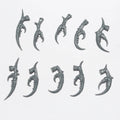 Warhammer Daemons of Slaanesh Seekers of Slaanesh Claws x 10 Bits Bitz