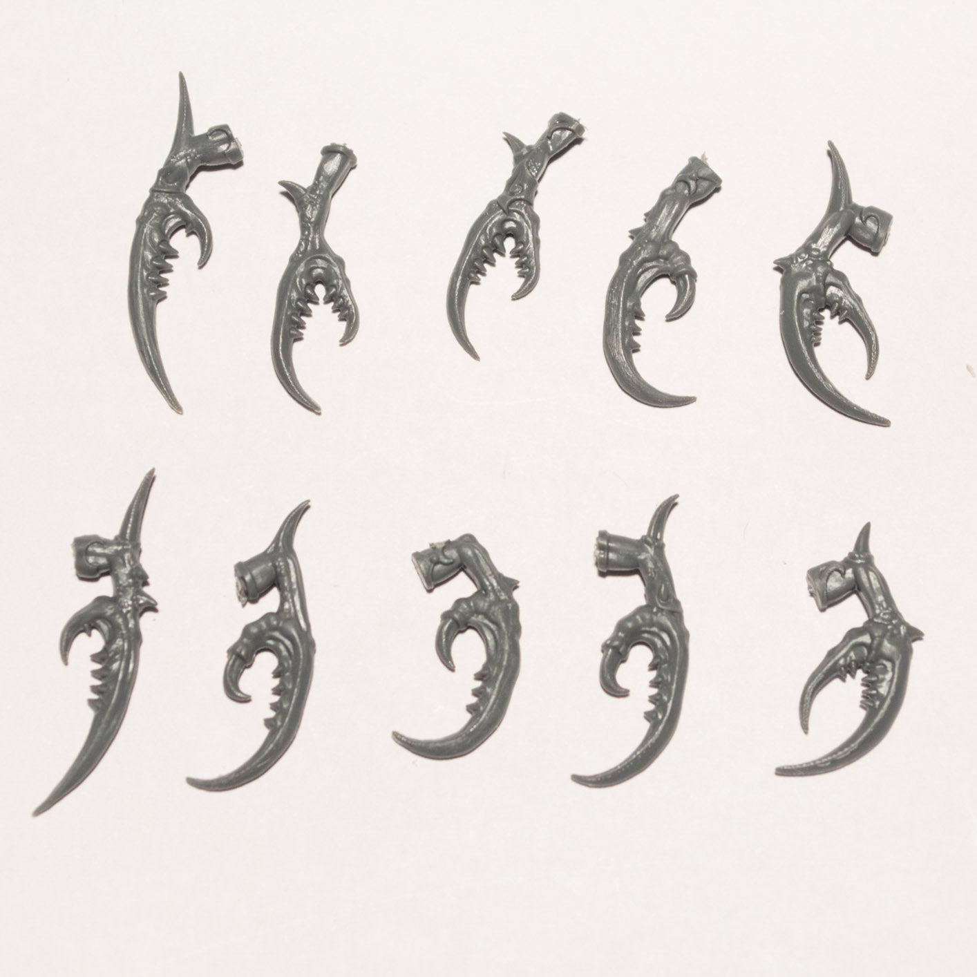 Daemons of Slaanesh Seekers of Slaanesh Claws x 10 - Age of Sigmar - Conversion Part
