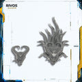 Warhammer Daemons of Slaanesh Seekers of Slaanesh Heartseeker Heads - Bits (Bitz)