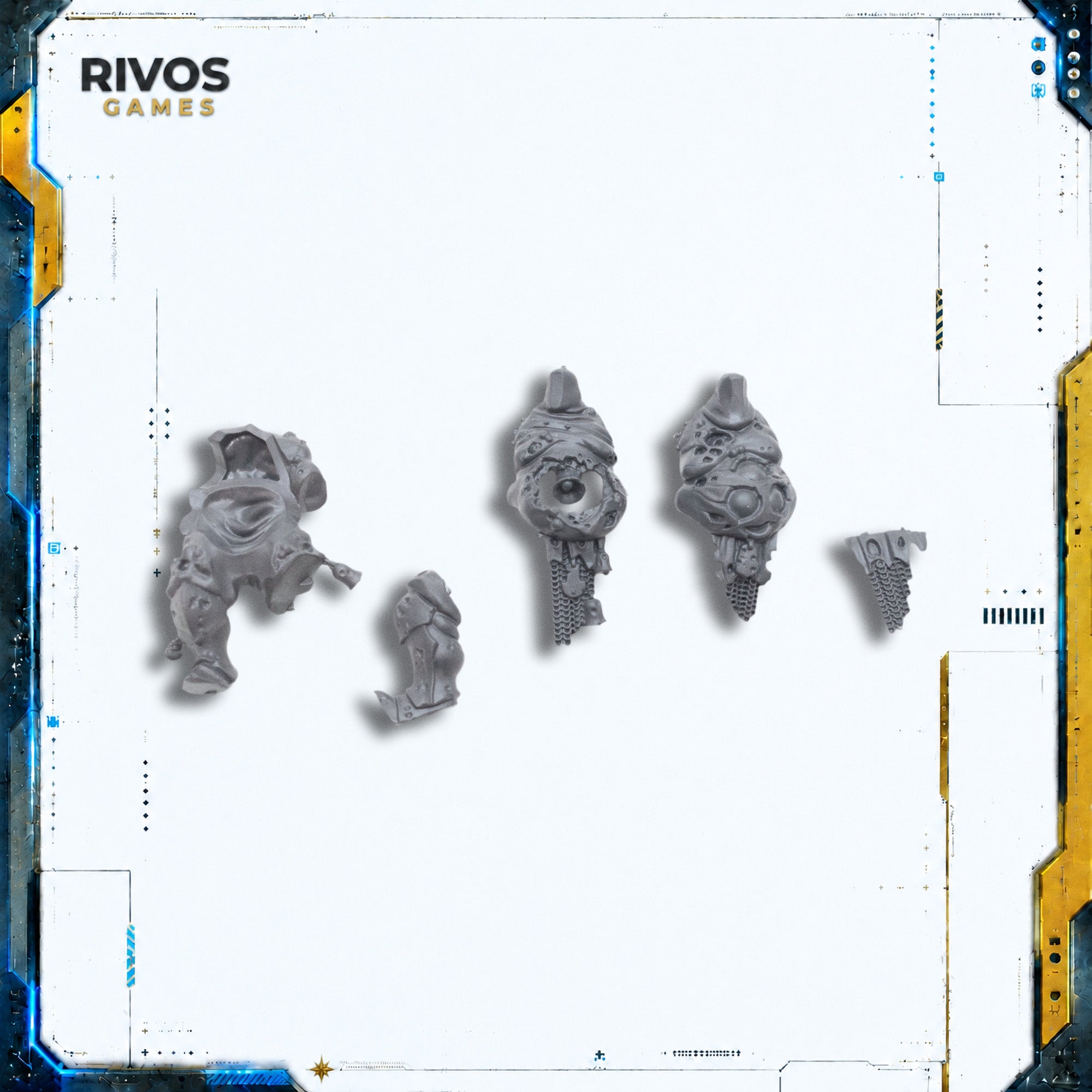 Warhammer Maggotkin of Nurgle Putrid Blightkings Legs and Torso C - Bits (Bitz)