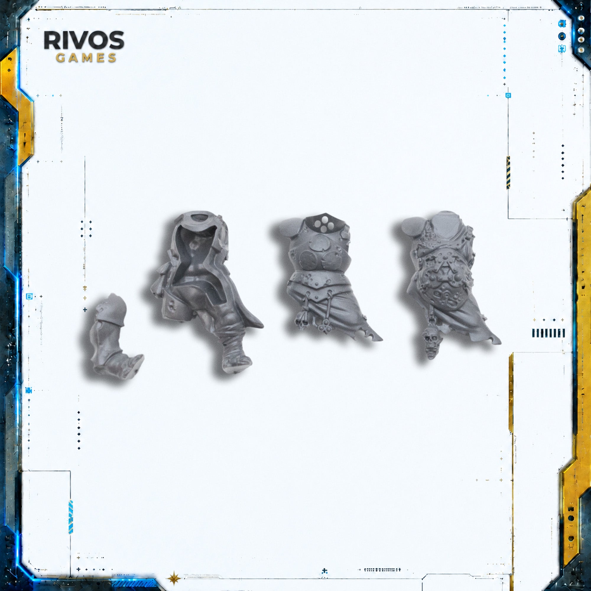 Warhammer Maggotkin of Nurgle Putrid Blightkings Legs and Torso D - Bits (Bitz)