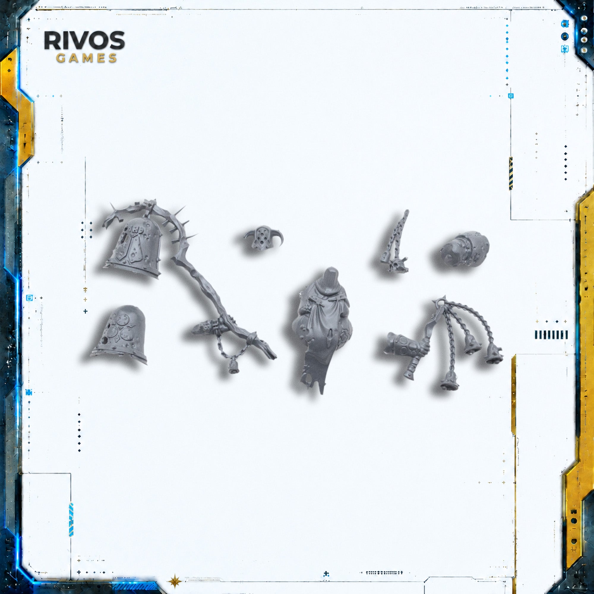 Warhammer Maggotkin of Nurgle Putrid Blightkings Sonorous Tocsin - Bits (Bitz)