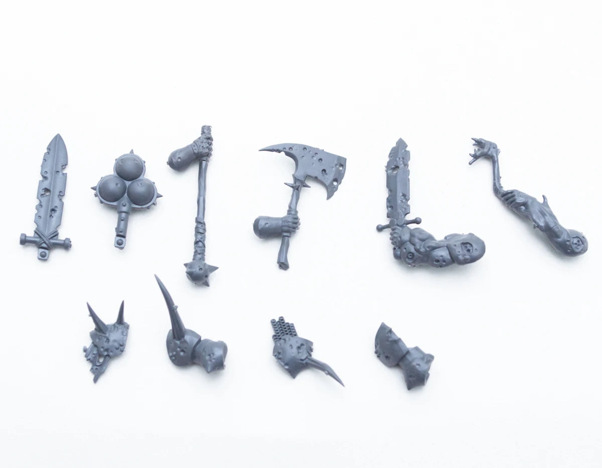 Warhammer Maggotkin of Nurgle Putrid Blightkings Weapons A Bits Bitz