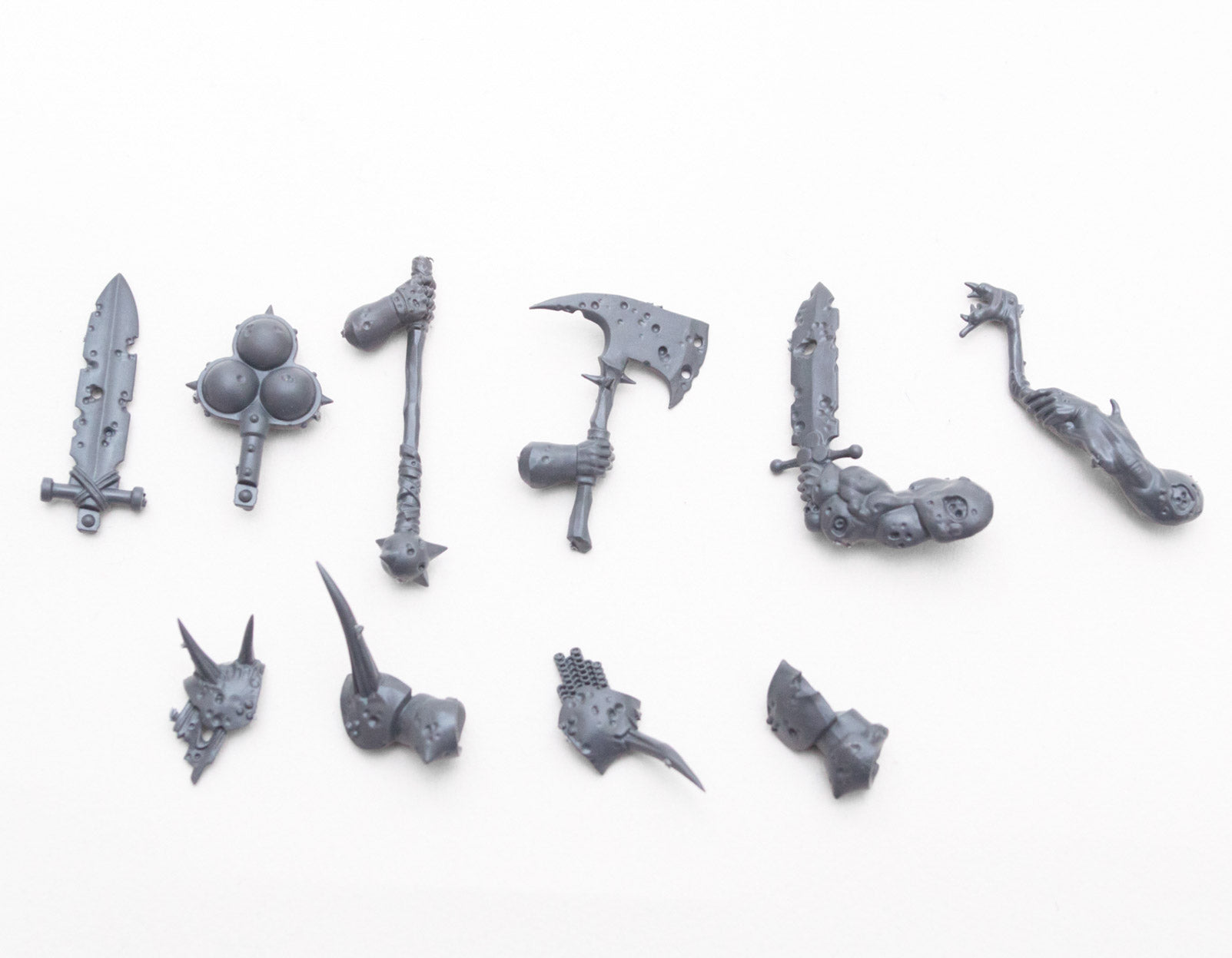 Maggotkin of Nurgle Putrid Blightkings Weapons A - Age of Sigmar - Kitbash Bit