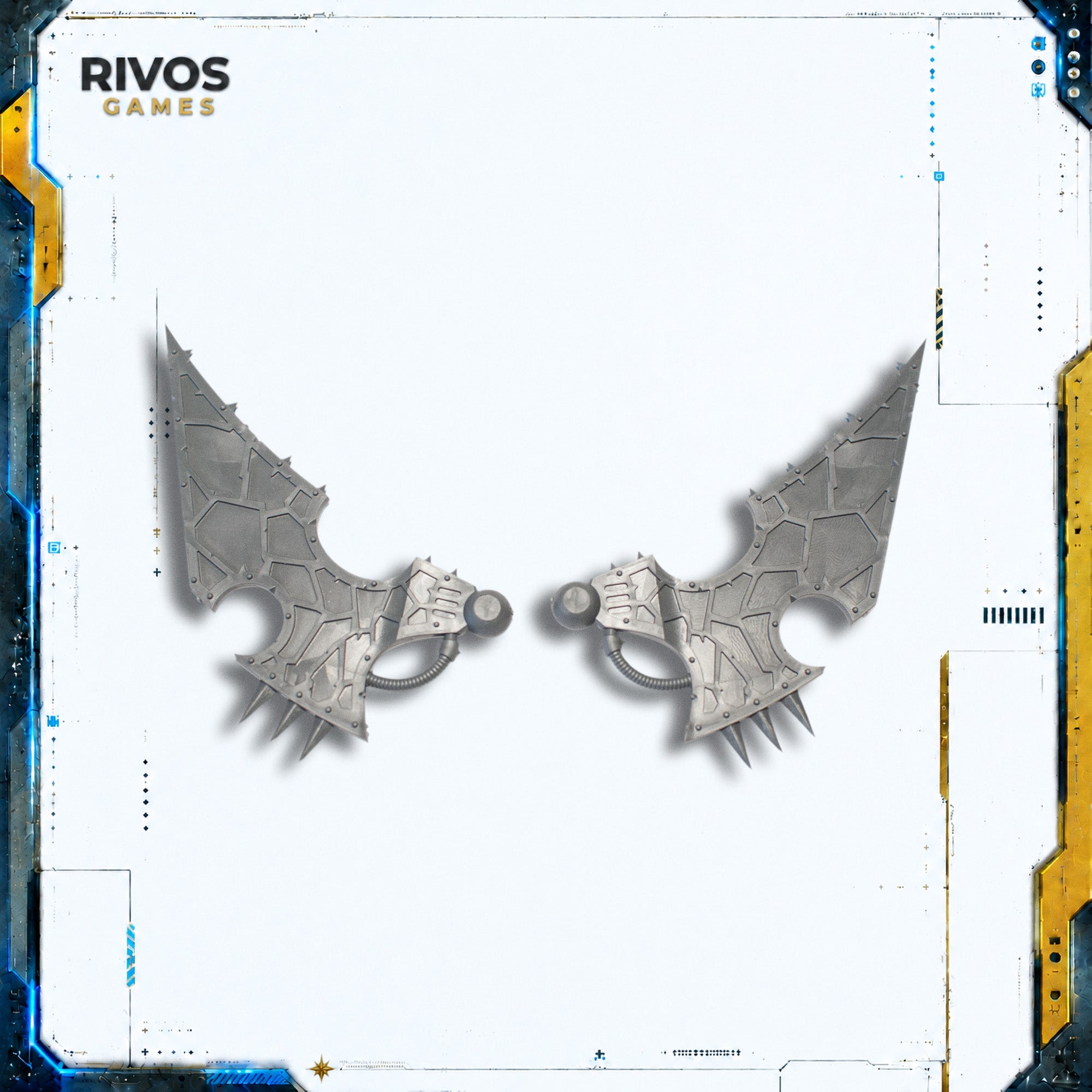 Warhammer 40K Chaos Space Marines Heldrake Wings B - Bits (Bitz)
