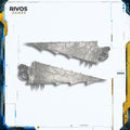 Warhammer 40K Chaos Space Marines Heldrake Wings C - Bits (Bitz)
