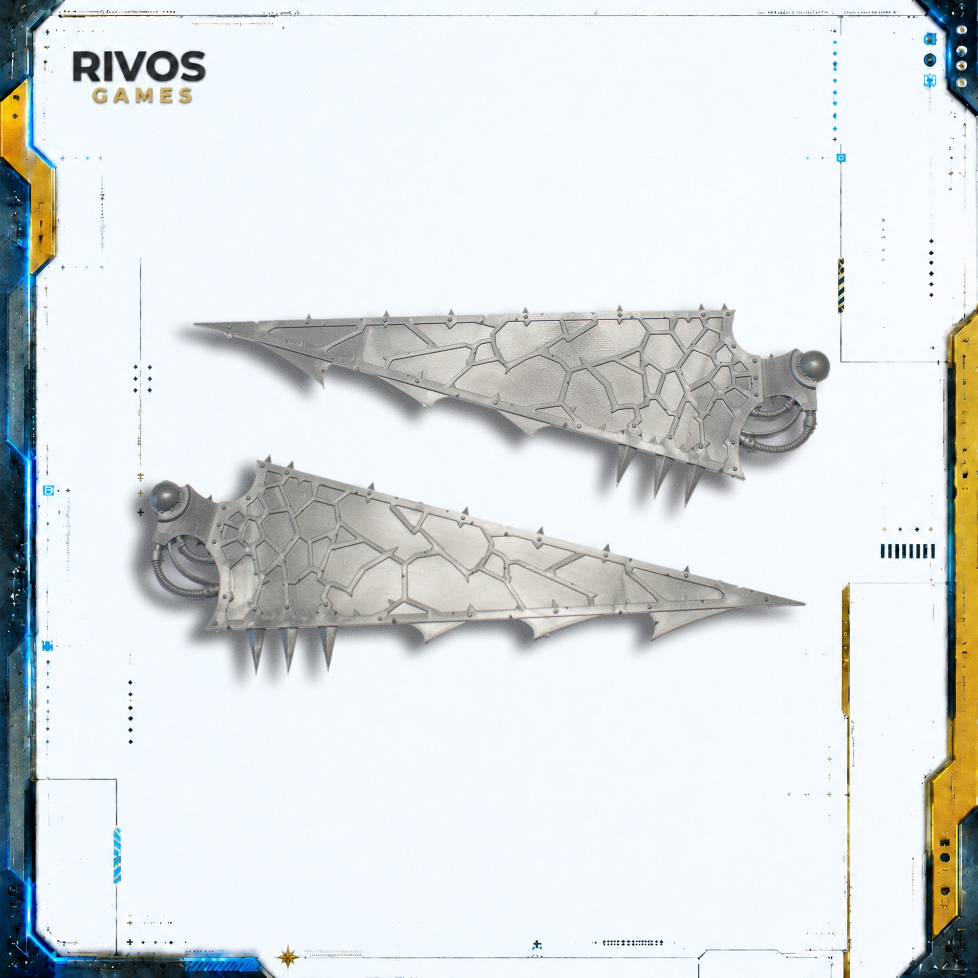 Warhammer 40K Chaos Space Marines Heldrake Wings C - Bits (Bitz)