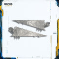 Warhammer 40K Chaos Space Marines Heldrake Wings D - Bits (Bitz)