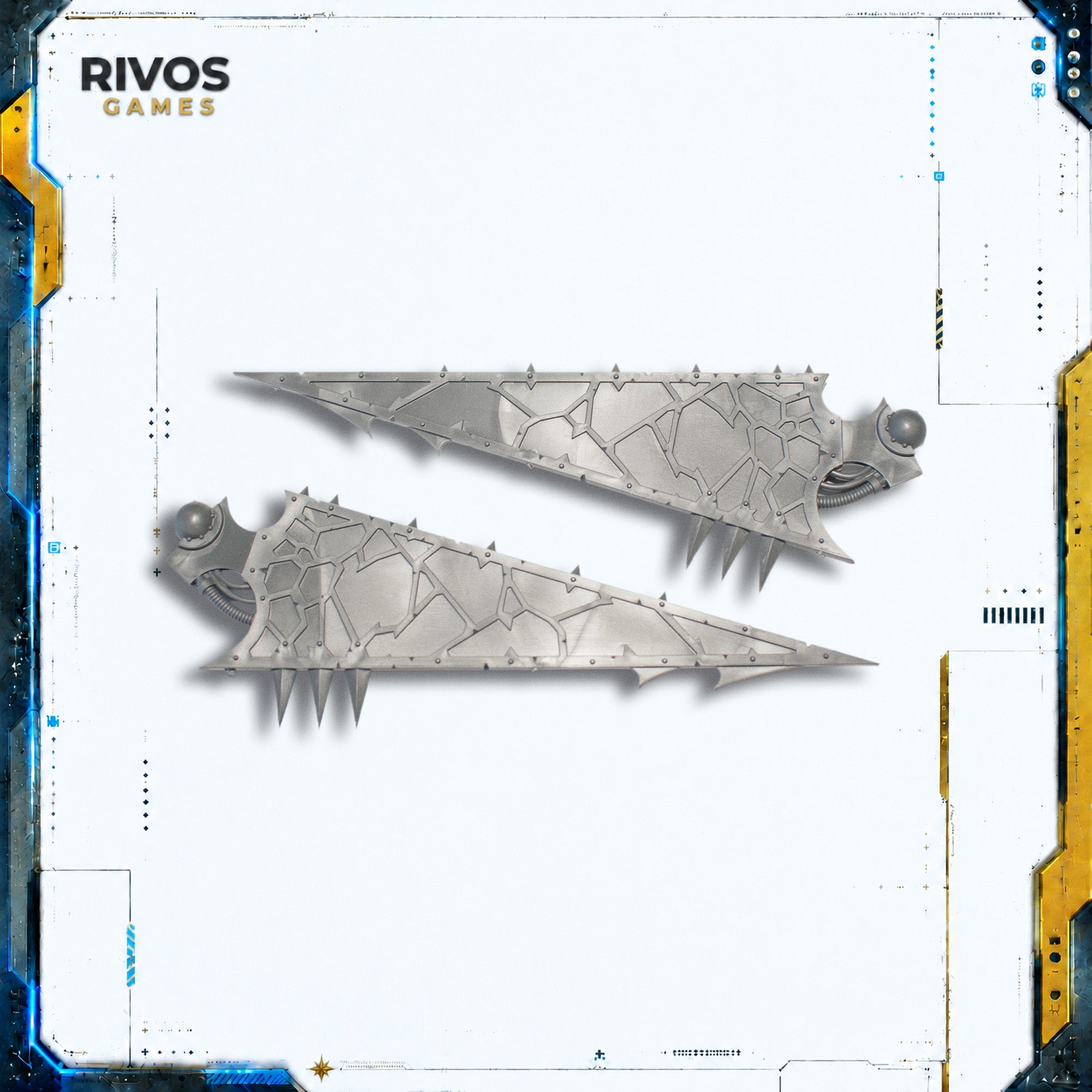Warhammer 40K Chaos Space Marines Heldrake Wings D - Bits (Bitz)