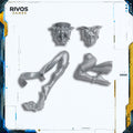 Warhammer 40K Harlequins Harlequin Troupe Player Legs and Torso C - Bits (Bitz)