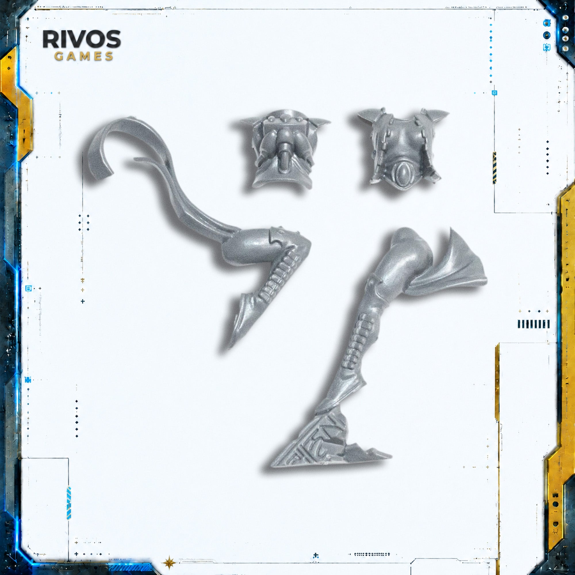Warhammer 40K Harlequins Harlequin Troupe Player Legs and Torso D - Bits (Bitz)