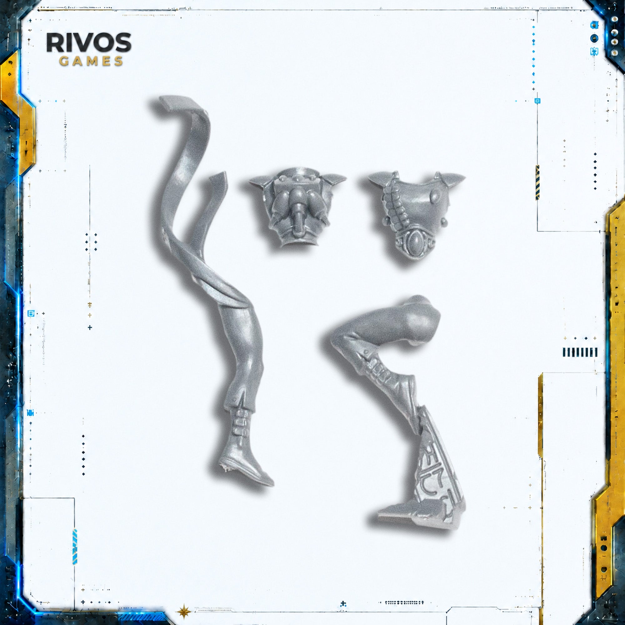 Warhammer 40K Harlequins Harlequin Troupe Player Legs and Torso E - Bits (Bitz)