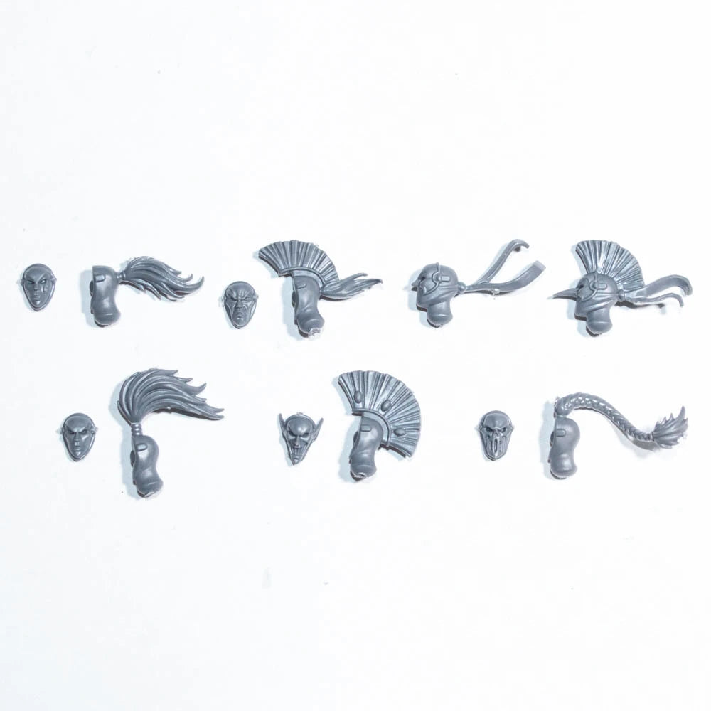 Warhammer 40K Harlequins Harlequin Troupe Heads x 7 Bits Bitz