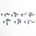 Harlequins Harlequin Troupe Heads x 7 - Warhammer - Kitbash Bit