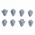 Warhammer 40K Harlequins Harlequin Troupe Masks x 8 Bits Bitz