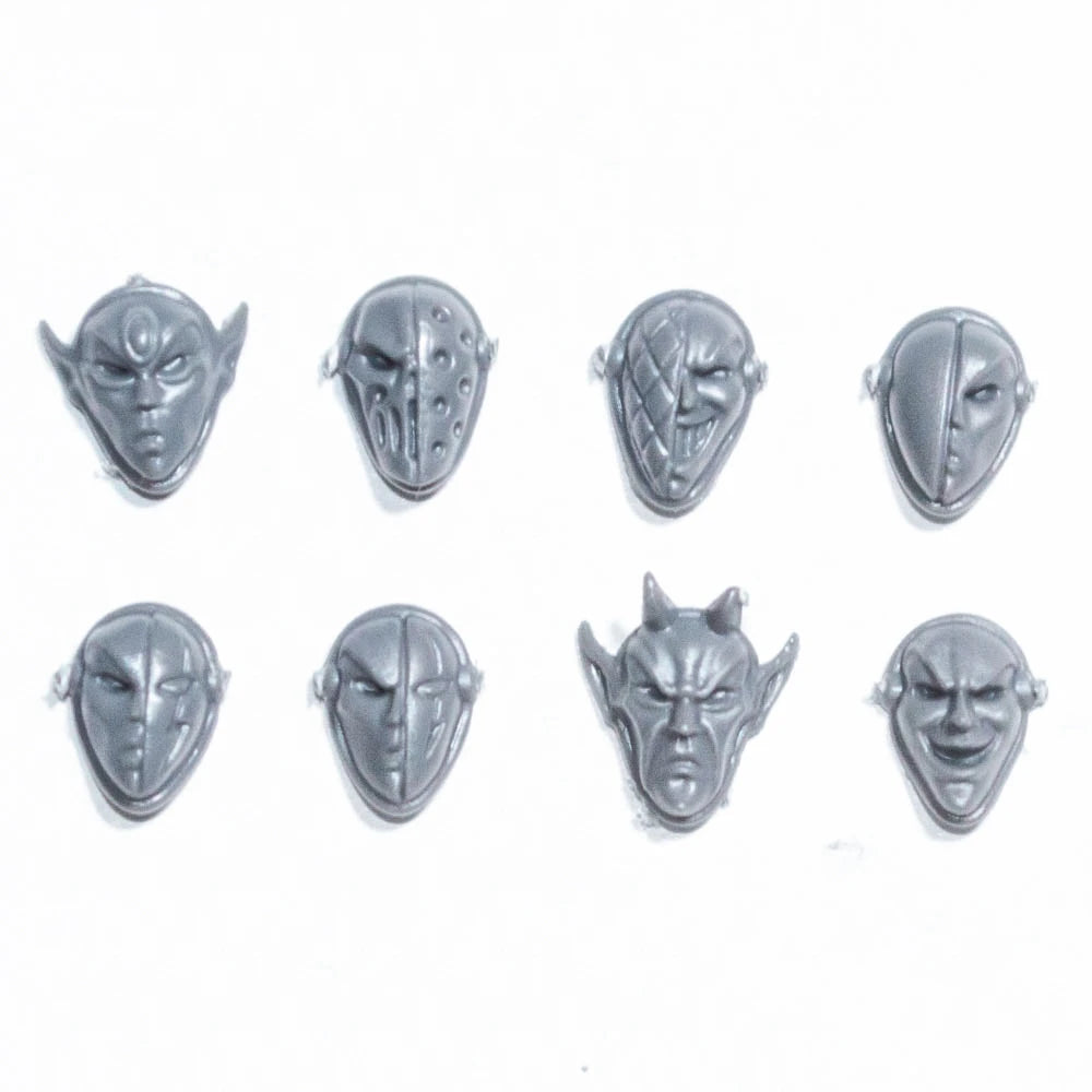 Warhammer 40K Harlequins Harlequin Troupe Masks x 8 Bits Bitz