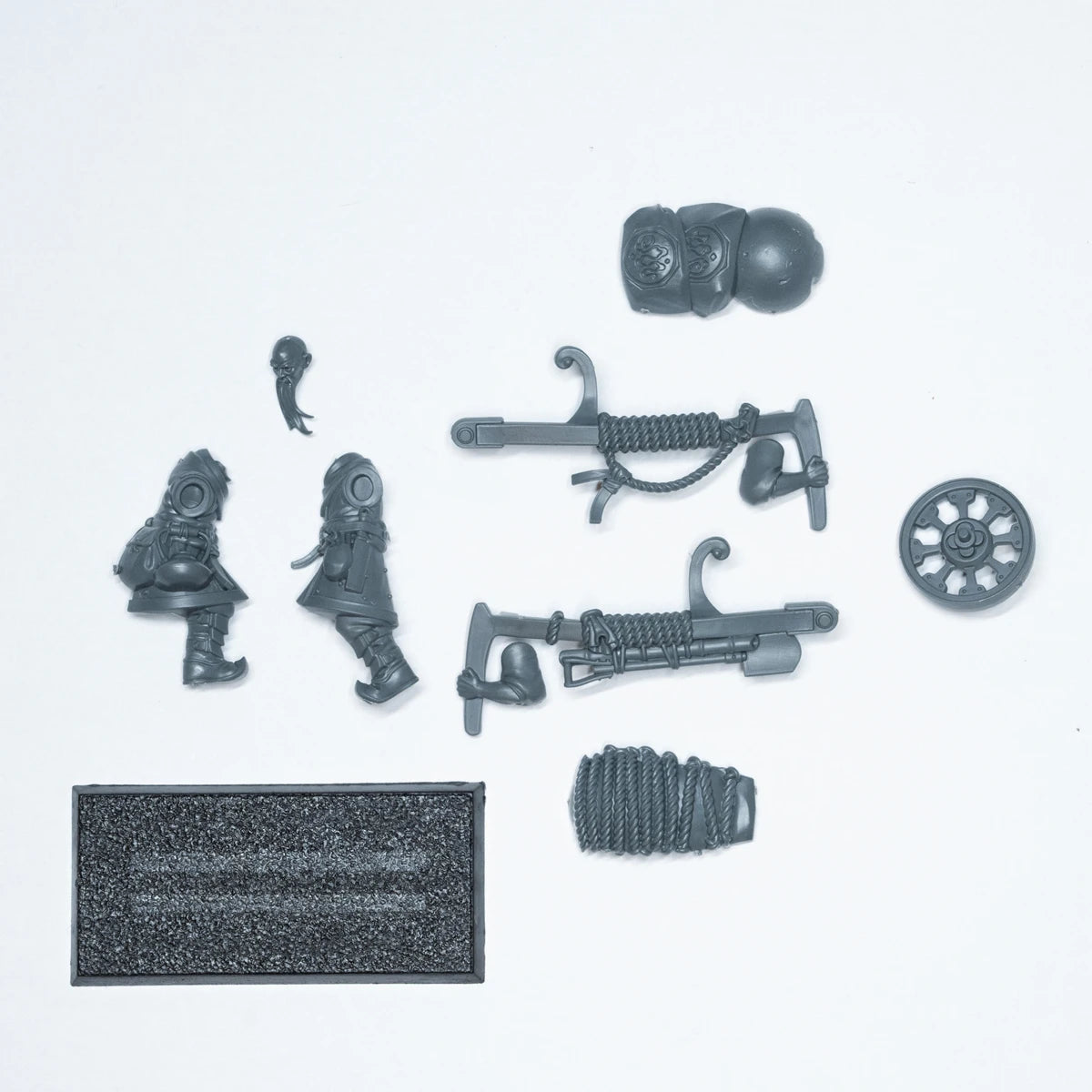 Warhammer Grand Cathay Cathayan Grand Cannon Crew with Wheelbarrow Bits Bitz