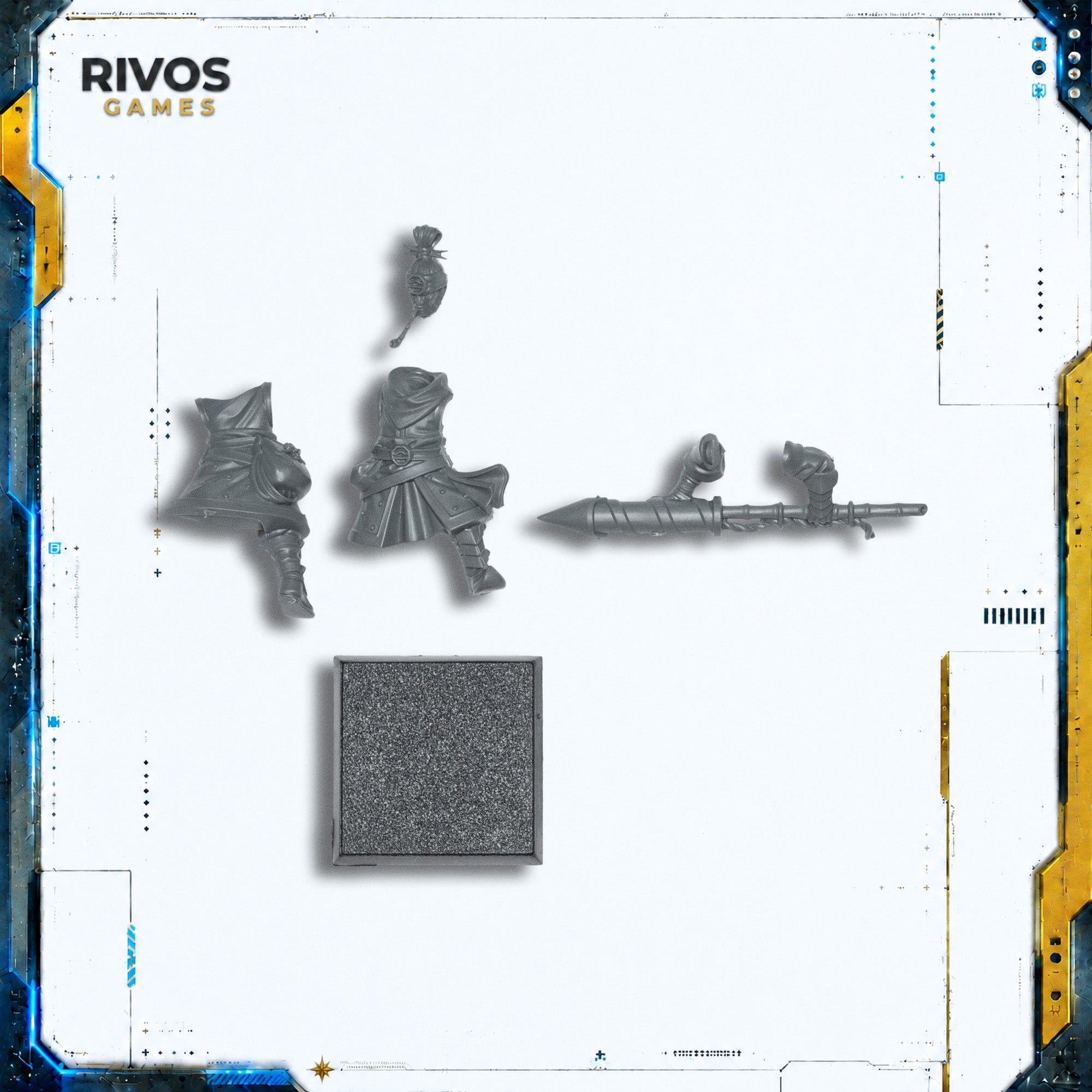 Warhammer Grand Cathay Cathayan Grand Cannon Artillery Crew B - Bits (Bitz)
