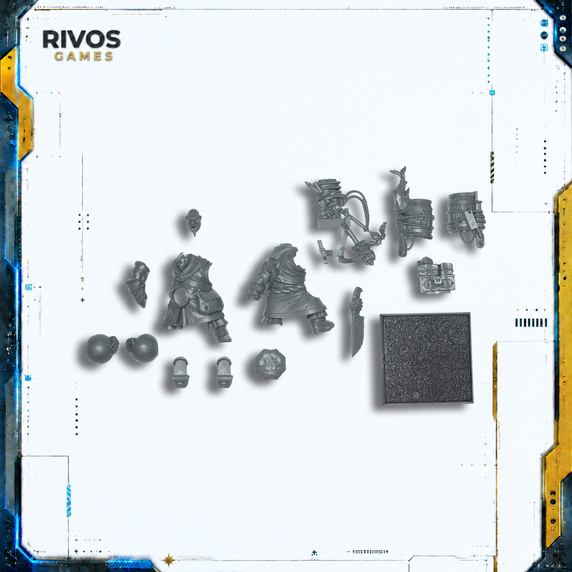 Warhammer Grand Cathay Cathayan Grand Cannon Ogre Loader - Bits (Bitz)