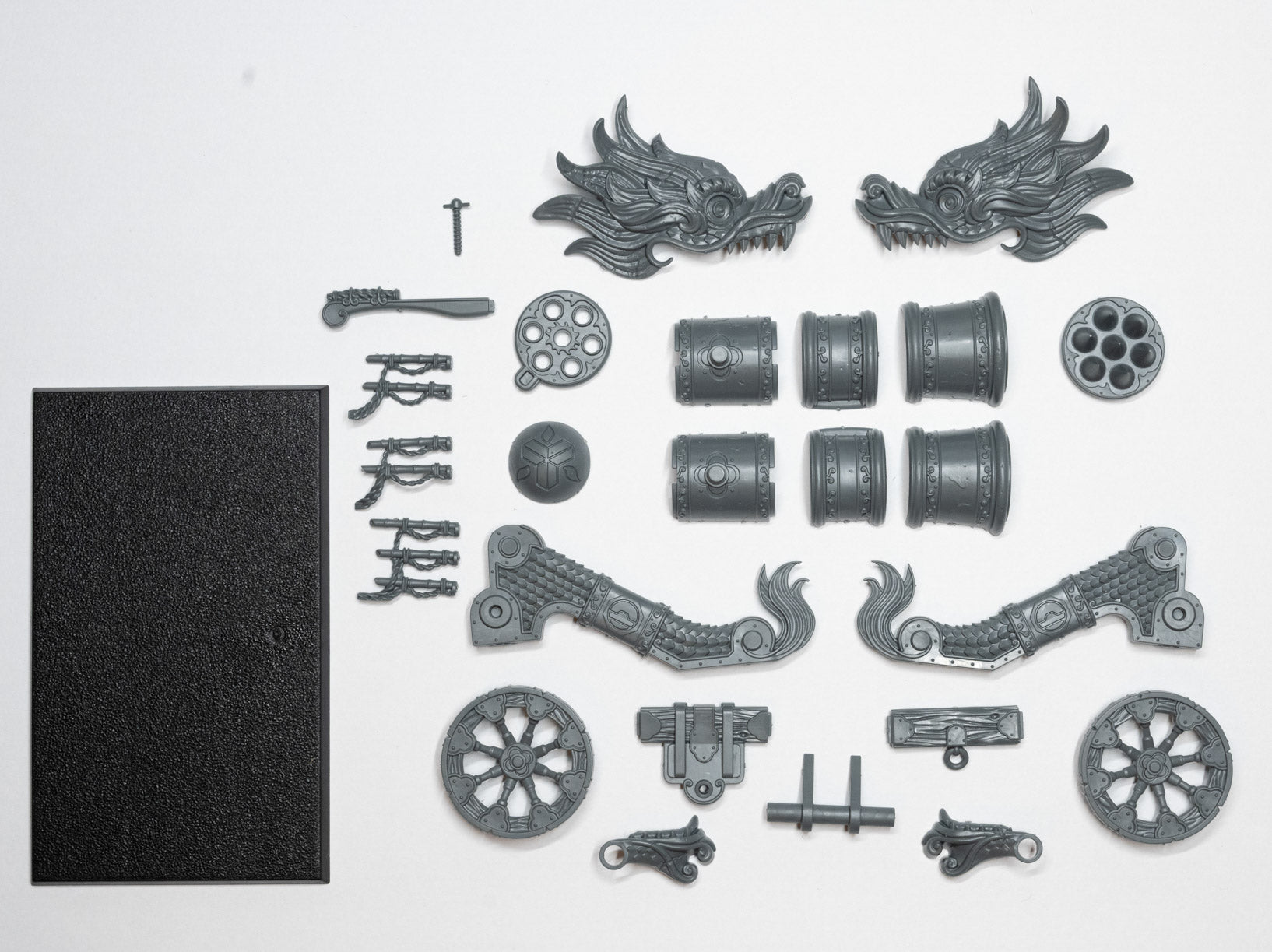 Grand Cathay Cathayan Grand Cannon / Fire Rain Rocket Battery - Warhammer - Authentic Sprue