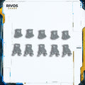 Warhammer Dwarfen Mountain Holds Dwarf Ironbreakers Body x 5 - Bits (Bitz)
