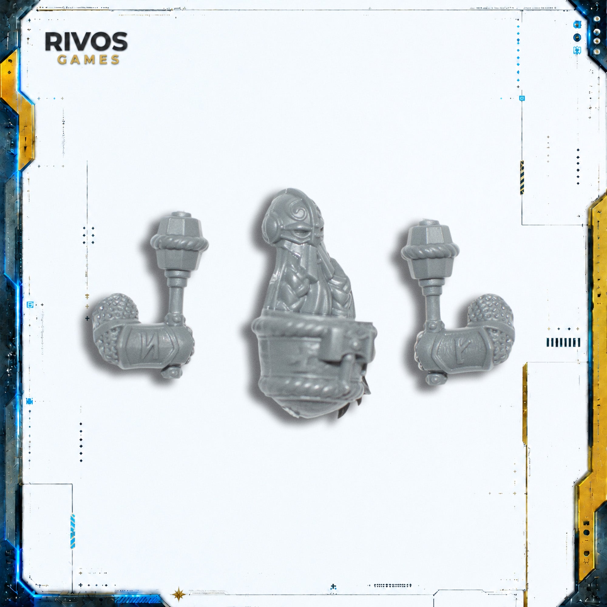 Warhammer Dwarfen Mountain Holds Dwarf Ironbreakers Drummer Accessories - Bits (Bitz)