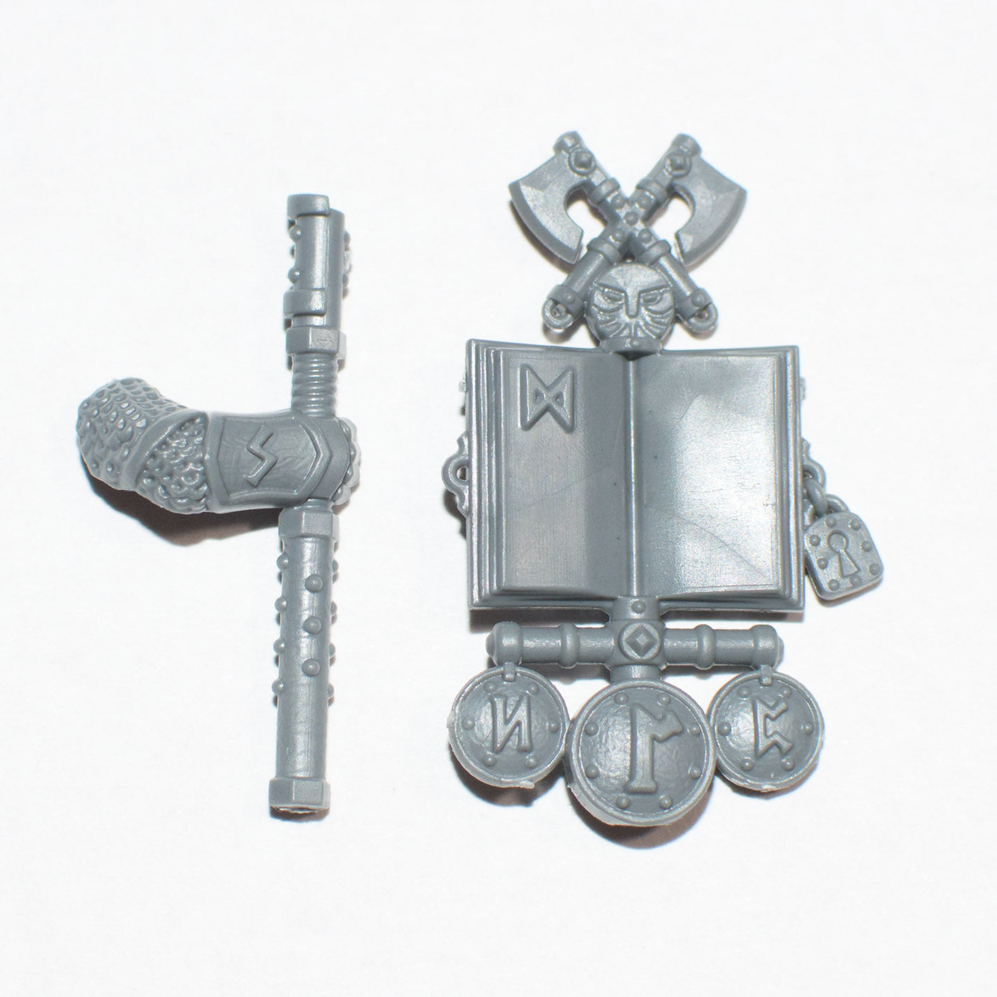 Dwarfen Mountain Holds Dwarf Ironbreakers Icon A - Warhammer - Spare Part