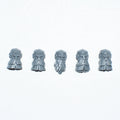 Warhammer Dwarfen Mountain Holds Dwarf Ironbreakers Heads B x 5 Bits Bitz