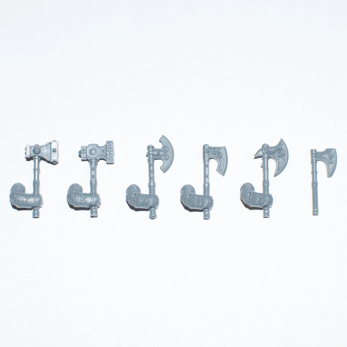 Warhammer Dwarfen Mountain Holds Dwarf Ironbreakers Axes and Hammers Bits Bitz